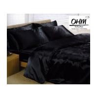 ราคา ผ้าปูที่นอน ผ้าไหมซาตินญี่ปุ่น ขนาด 7 ฟุต เบอร์ 9 สีดำ (7090407)
