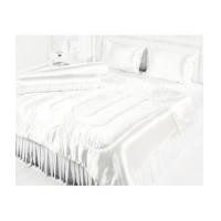 ราคา ผ้าปูที่นอนผ้าเครปซาติน 220 เส้น ขนาด 3.5 ฟุต สีงาช้าง (6871285)