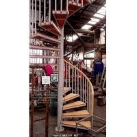 ราคา LD–B1288 บันไดวนเหล็กพื้นไม้สมาร์ทบอร์ด กรุงเทพฯ Metal Spiral Staircase with Smartboard Flooring (7296615)