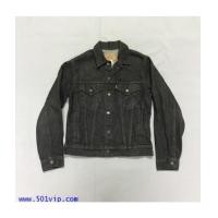 ราคา เหมือนใหม่ ลีวาย Jacket 70706 0258 ยีน สีดำ 6 กระเป๋า USA ปี 1985 ไซส 18 หรือ S (7474649)