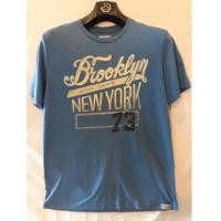 ราคา เสื้อยืดมือสอง old navy สีฟ้า ลาย Brooklyn 73 (7346591)