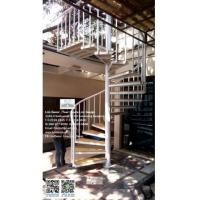 ราคา LD-B918 บันไดวนเหล็กพื้นสมาร์ทบอร์ด ลาดพร้าว Metal Spiral Staircase with SmartBoard At Ladprao (7168123)