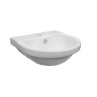 ราคา C01547 ขาว อ่างล้างหน้าชนิดแขวนผนัง รุ่น ลีฟวิ่ง มาตรฐาน 1 รูก๊อก Hyg. COTTO (5178214)