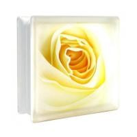 ราคา บล็อกแก้ว โรสสีเหลือง ตราช้างแก้ว (4947187)