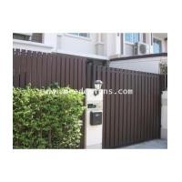 ราคา ประตูรั้วเหล็กผสมไม้เทียม (4549970)