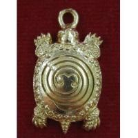 ราคา เหรียญหล่อพญาเต่าเรือนปลดหนี้ เนื้อทองแดงชุบทอง หลวงพ่อเกิด วัดเขาดิน (4392216)