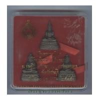 ราคา พระพุทธรูปหล่อลอยองค์สามสมัย ยุคเชีงแสน สุโขทัย อู่ทอง หล่อโบราณเทดินไทย เนื้อนะวะผิวไฟ (1515141)