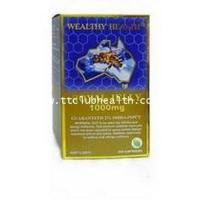 ราคา wealthy health royal jelly 1000 mg 6เปอร์เซนต์10HDA (20mg)365 caps จากออสเตรเลีย (3645120)