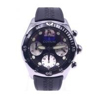 ราคา CORUM Bubble diver automaitc chronograph ขนาดตัวเรือน 45mm หน้าปัดดำบอกวันที่ตำแหน่ง 6 นาฬิกา กระจกค (7506853)