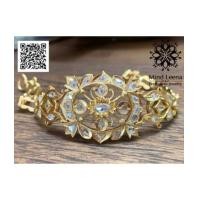 ราคา สร้อยข้อมือเพชรซีกโบราณ อายุเกิน 60 ปี เพชรเม็ดกลางเป็นเพชรลูกโลก (7508024)
