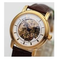 ราคา นาฬิกา Ogival classic automatic skeleton pinkgold สายหนัง 358-61-8045 (2826067)