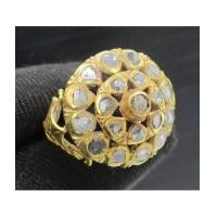 ราคา แหวน เพชรซีก ทรงพุ่ม ทอง90 งานเก่า หลุดจำนำ สวยมาก นน. 5.65 g (7507075)