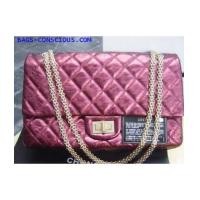 ราคา chanel reissue metallic227/red with gold chain (1751097)