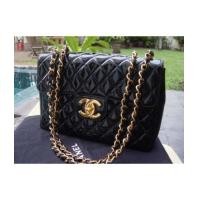 ราคา chanel classic flap12"/quilted patent leather (1438568)