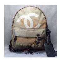 ราคา เป้ ยีนส์ Chanel Graffiti Printed Canvas Backpack (6006677)