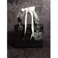ราคา กระเป๋า LADY DIOR MINI BAG Mirror ดำ (5776421)