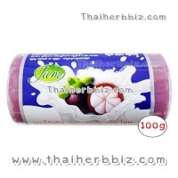 ราคา สบู่มังคุดแจม แมงโก้สทีน กลูต้า คอลลาเจน โซพ (ขอนไม้) 100 กรัม (2294)