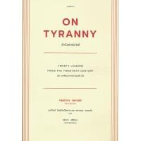 ราคา หนังสือ ว่าด้วยทรราชย์ : 20 บทเรียนจากศตวรรษที่ 20 (9786168209226)