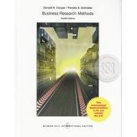 หนังสือ Business Research Methods 12ED (P) (ISBN:9781259070952)