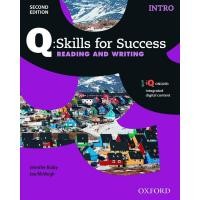 หนังสือ Q: Skills for Success: 2nd Edition - Reading and Writing Intro Student Book with iQ Online (ISBN:9780194818056)