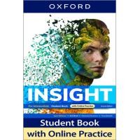 ราคา หนังสือ Insight 2nd ED Pre-Intermediate : Student Book with Online Practice (P) (9780194264822)