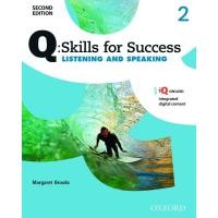 ราคา หนังสือ Q : Skills for Success 2nd ED 2, Listening & Speaking : Student's Book +iQ Online (P) (9780194818728)