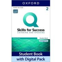 ราคา หนังสือ Q: Skills for Success 3rd ED 2 : Listening and Speaking : Student Book with Digital Pack (P) (9780194758390)