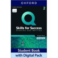 ราคา หนังสือ Q: Skills for Success 3rd ED 2 : Reading and Writing : Student Book with Digital Pack (P) (9780194758413)