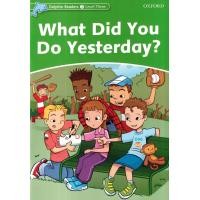ราคา หนังสือ Dolphin Readers 3 : What Did You Do Yesterday (P) (0194401006)