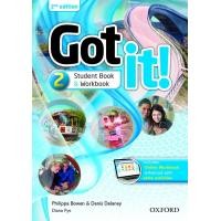 ราคา หนังสือ Got It! 2nd ED 2 : Student's Pack with Digital Workbook (P) (9780194463720)