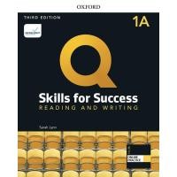 ราคา หนังสือ Q: Skills for Success 3rd ED 1 : Reading and Writing: Student Book A +iQ Online Practice (P) (9780194904049)