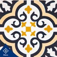 ราคา Blezz กระเบื้องแกรนิตโต้ลายโบราณ - GA Collection 7 GA-066 กึ่งเงา 8"x8" กระเบื้องลายโบราณ (10000577)