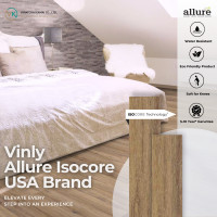 ราคา Allure Isocore พื้นไม้ไวนิลบริสุทธิ์ 1510 x 220 x 7 มม พื้นไม้ไวนิลบริสุทธิ์ ดีไซน์หรู เสมือนไม้จริง Torino Oak (10002170)