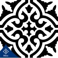 ราคา Blezz กระเบื้องแกรนิตโต้ลายโบราณ - GA Collection 1 GA-001 กึ่งเงา 8"x8" กระเบื้องลายโบราณ (10001084)