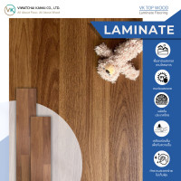 ราคา VK TOP WOOD พื้นไม้ลามิเนต Natural Teak 1205 x 192 x 8 มม พื้นไม้ลามิเนตคุณภาพ ราคาสุดคุ้ม (10001936)