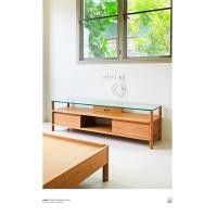 ราคา TAKEHOMEDESIGN ชั้นวางทีวี วางเครื่องเสียง ARCH Collection ตู้วางทีวี วางของไม้โอ๊คจริงสีธรรมชาติ ท๊อปกระจกนิรภัย(tempered) ชั้นวางของไม้จริงโปร่งโล่ง (10061068)
