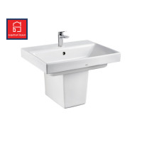 ราคา TOTO อ่างล้างหน้า แบบขาตั้งลอย white ขาว 600x450มม. (10044378)