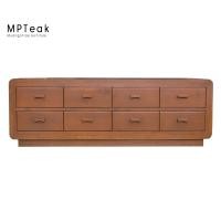 ราคา MPTeak ชั้นวางทีวี 8 ลิ้นชัก รุ่น Curve8 ขนาด 200 x 50 x 57 cm โมเดิร์น ไม้สักธรรมชาติ (10091940)