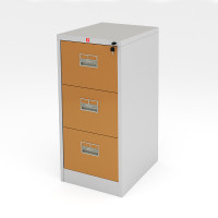 ราคา Luckyworld ตู้เก็บเอกสาร ขนาด 46.6 x 61.4 x 103.0 ซม. สีน้ำตาล 3 ลิ้นชัก รุ่น KCDX-3-EG (10100346)