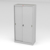 ราคา Luckyworld ตู้บานเลื่อนทึบสูง สีขาว ขนาด 91.4 x 45.7 x 183 ซม. รุ่น ksS-914-TG (10100416)