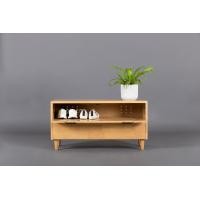 ราคา Eggwhite ตู้รองเท้าเตี้ย PERD Low Shoe Cabinet นั่งใส่รองเท้า สีไวท์โอ๊ค W100 cm (10105397)