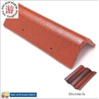 ราคา SCG กระเบื้องหลังคาคอนกรีตข้าง (8) สีประกายตะวัน นน. 3.10 กก. (10132371)
