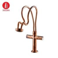 ราคา CT2065 ก๊อกผสมอ่างล้างหน้าทรงสูงพร้อมสายน้ำดี รุ่น เมดิโอ้ 2 8852410208437 (10139031)