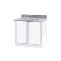 ราคา SANKI ตู้ครัวเปิด 2 บาน พร้อมอ่างซิงค์หลุมเดี่ยว The Kitchen สีขาว บาน 40 (10111984)