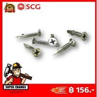 ราคา Super Changs ตะปูเกลียวปลายสว่านมีปีก เอสซีจี ยาว 28.5 มม ใช้ยึดแผ่นสมาร์ทบอร์ด หนามากกว่า 8 มม. กับโครงเหล็กรูปพรรณ 28.5 มม. (10102462)