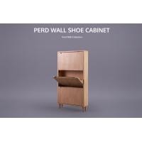 ราคา Eggwhite ตู้รองเท้าบาง PERD Wall Shoe Cabinet ติดกำแพง สีไวท์โอ๊ค W90 cm (10103897)
