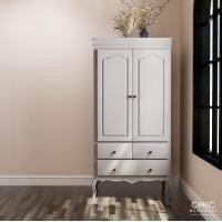 ราคา Chic Republic ตู้เสื้อผ้า รุ่น SARITA2 ขาว (10097910)