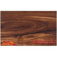 ราคา ดูราฟลอร์ SPC Floor Tile กระเบื้องไวนิล SC8007 สีน้ำตาลเข้ม (10172127)