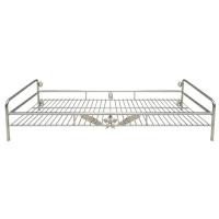 ราคา Q line ชั้นคว่ำจาน ST-762/2 ชั้นคว่ำจานแบบตั้งหรือติดผนัง 75 ซม สแตนเลส (10173278)