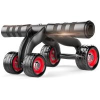 ราคา FitHub ลูกล้อกลิ้งเล่นกล้ามท้อง VIP ลูกกลิ้ง roller2 สีดำ (3) (10204495)